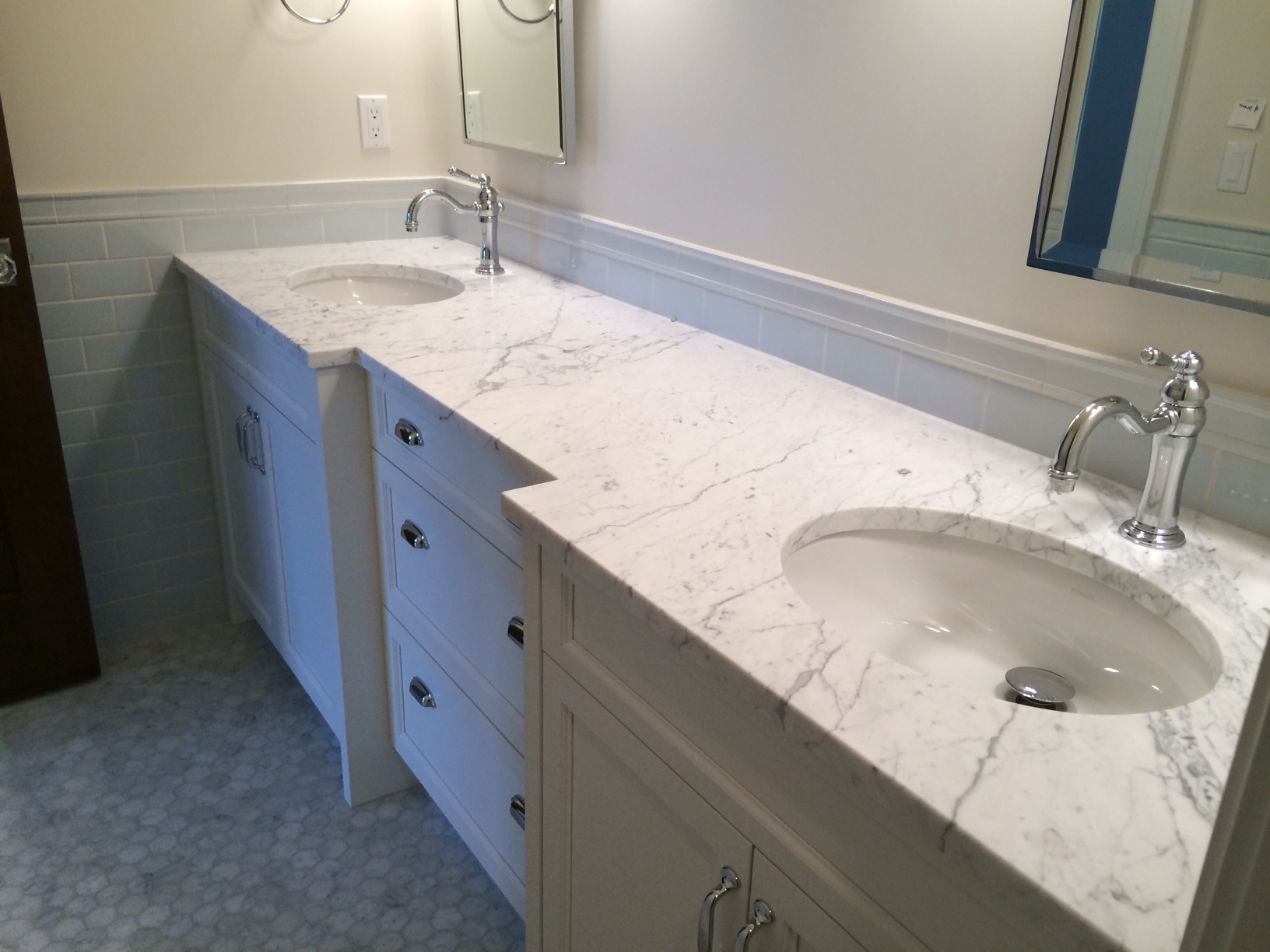 Marble countertops, slabs, fabrication and installation in Denver, Colorado.